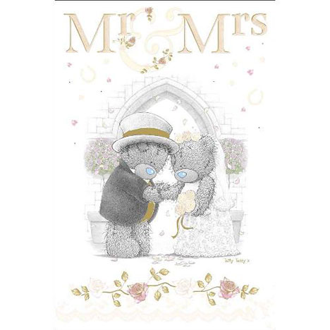 Mr & Mrs Wedding Day Me to You Bear Card £4.99